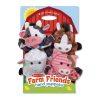 Set ročnih lutk Farm Friends_ddaktične igrače