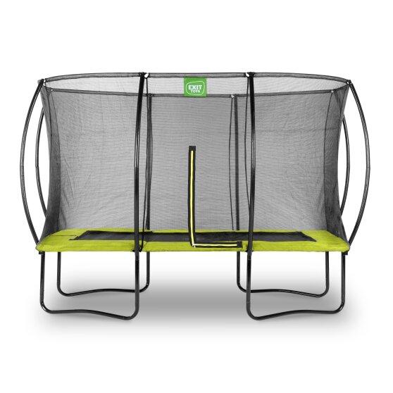 EXIT oblazinjenje Silhouette trampolin 244x366cm - zelen