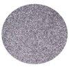 Okrogla preproga - siva