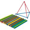 MATEMATIČNI števci in delovni listi Lesene magnetne palice
