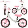 Otroško kolo za ravnotežje Trike Fix Balance ultra lahki 1,8 kg siv roza