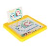 Magnetna tablica Montessori mozaika pisane pike rumena 26 x 26 cm