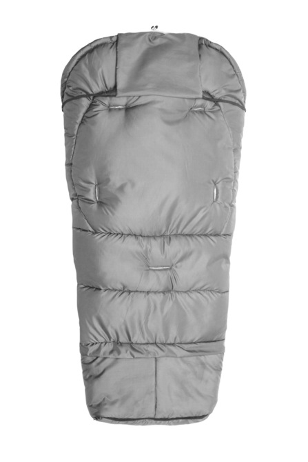Combi 3v1 vreča za romper - siva polar flis