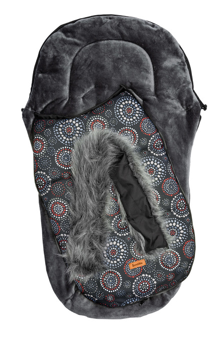 OLAF ROMPER BAG - ČRNE ROŽETE