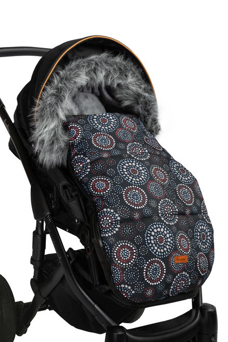 OLAF ROMPER BAG - ČRNE ROŽETE