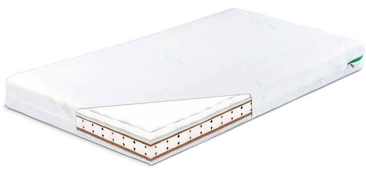 ALOEVERA 120 x 60 (12cm) Latex-Pena-Kokosova Vzmetnica