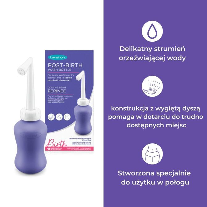 PLASTENKA ZA POPORODNO UMIVANJE 260ML