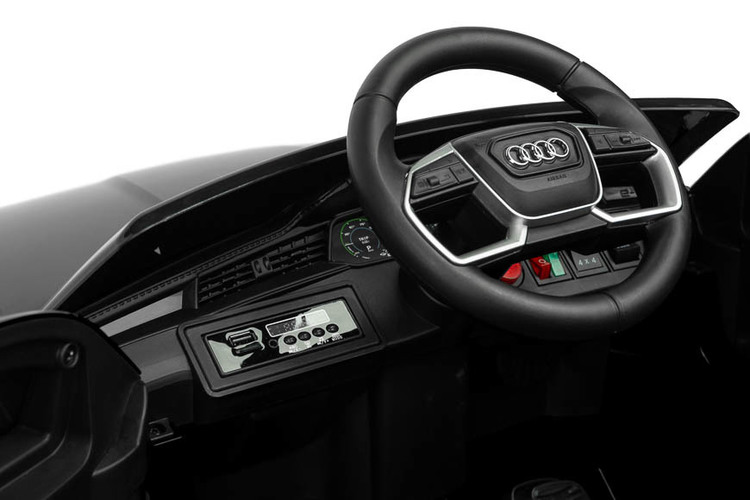 AKUMULATORSKO VOZILO AUDI ETRON SPORTBACK ČRNA