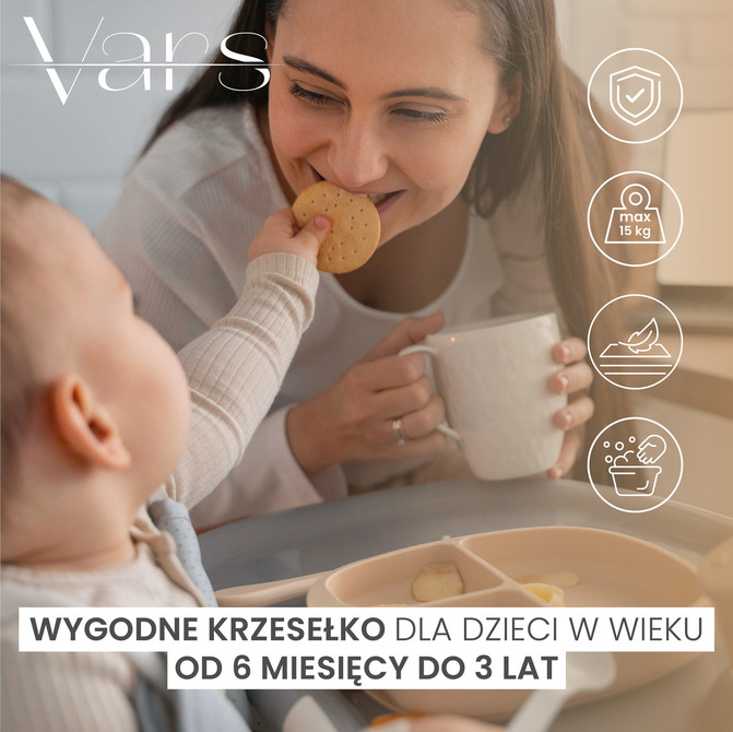 Visok Stol Vars Pink