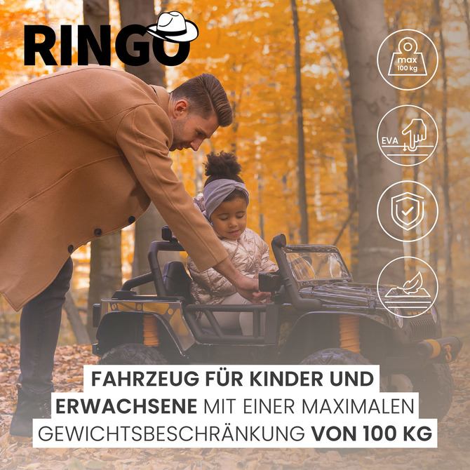 Off-road Baterijsko Vozilo Ringo Vinsko Modra