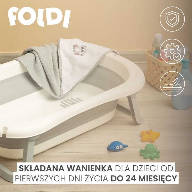 Zložljiva Banica Foldi Siva