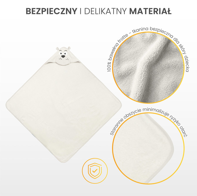 WATERFRIENDS KOPALNIŠKI OGRINJALNIK 100x100 ZAJČEK ROZA