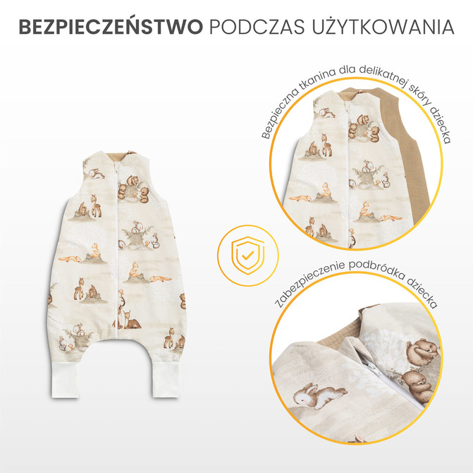 Spalna vreča L Grove Brown Tog 1.0