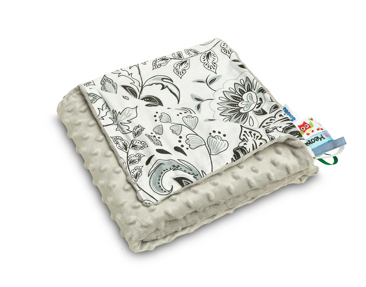 MINKY ODEJA SIVA FOLK 75 X 100