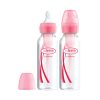 Sb82305 8 oz/250 ml PP Ožja Steklenička Options+ - Roza, 2-delni Set