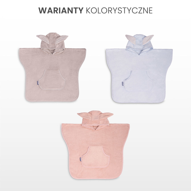 Otroški Kopalni Pončo Coral Pink