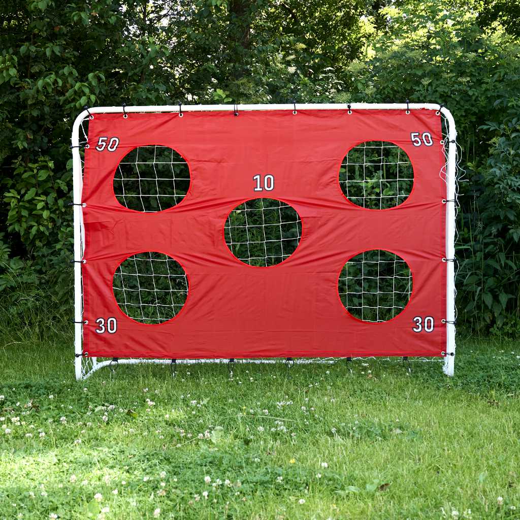 Otroški nogometni gol za trening 2v1 + podloga za natančnost 215 x 153 x 76 cm