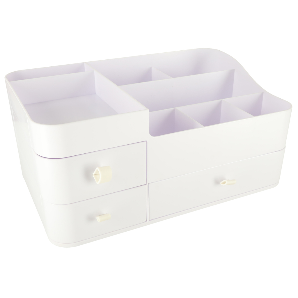 Organizator kozmetike škatla za nakit s predali