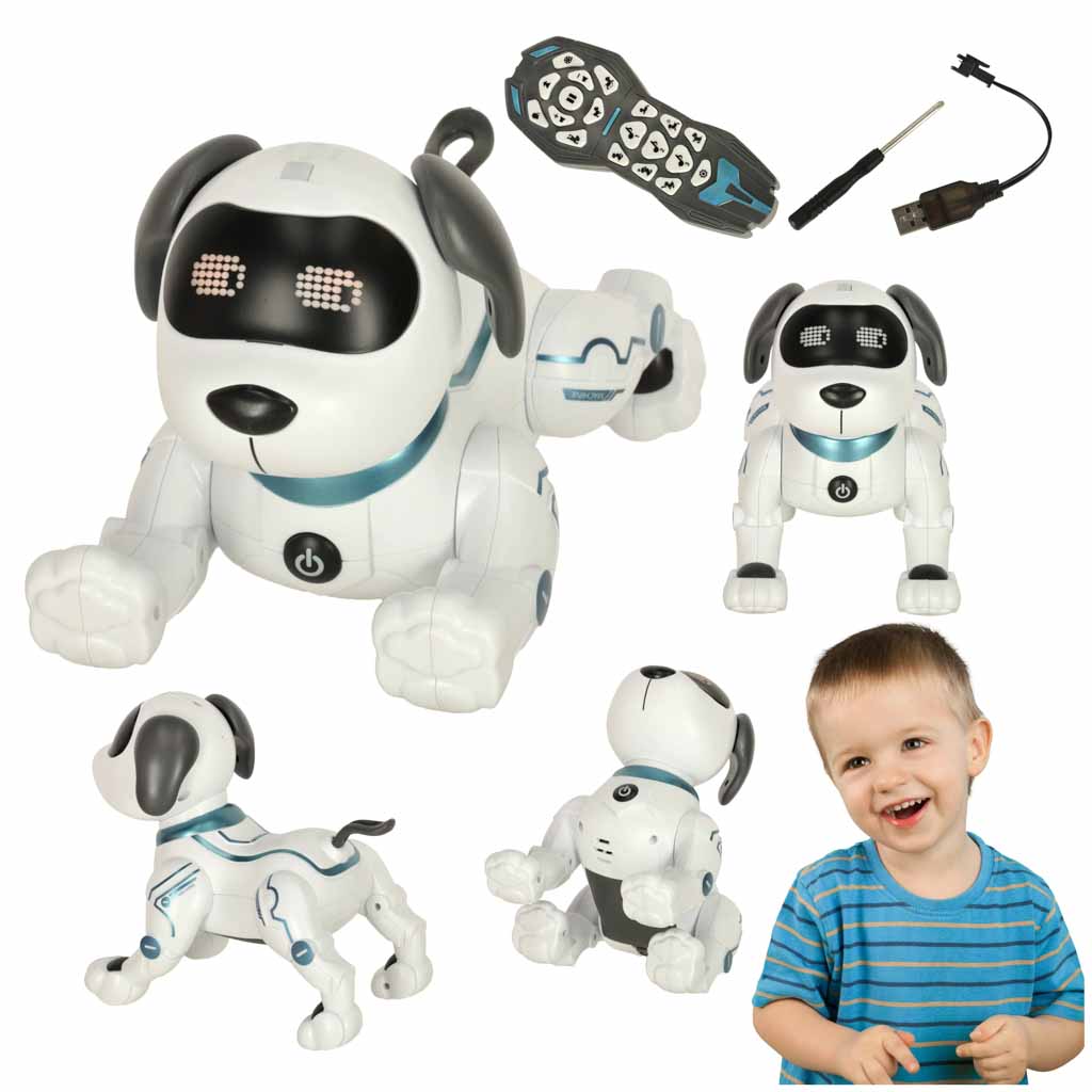 Interaktivni pes na daljinsko upravljanje RC robot skače poje