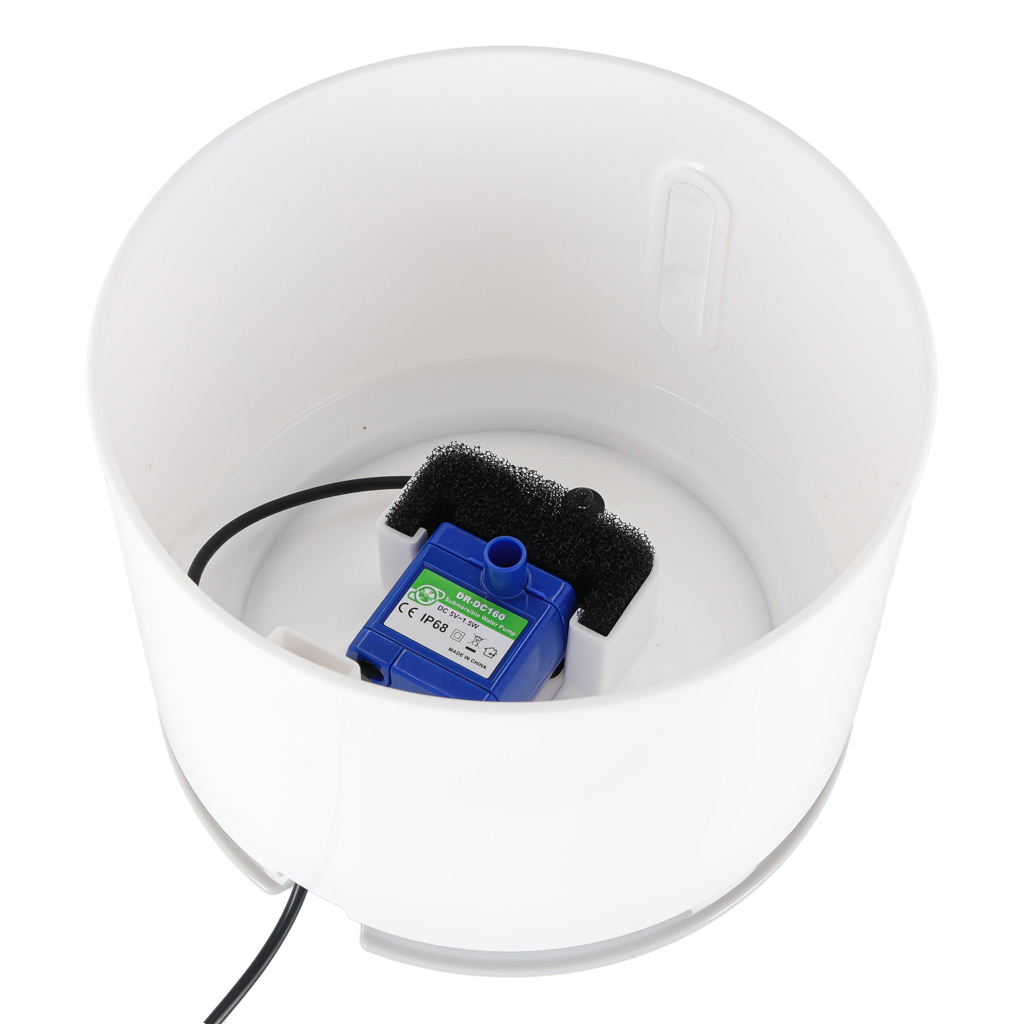 Pitnik fontana za psa mačka avtomatski USB LED pitnik 2,4l čistilni filter