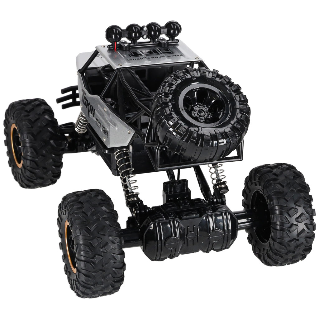 Daljinsko upravljanje RC Rock Crawler 1:12 4WD METAL srebrna