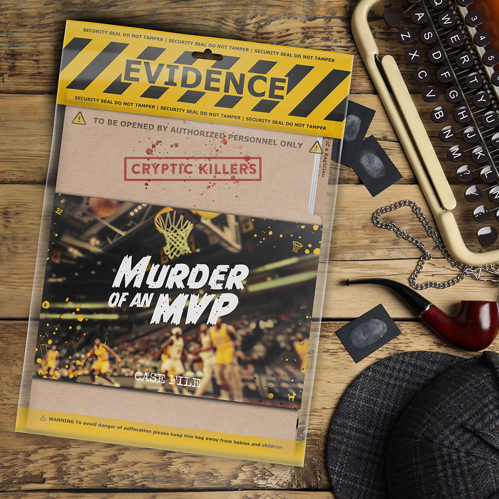 Detektivska igra - Murder of an MVP - Cryptic Killers T4