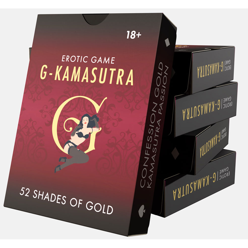Kamasutra 52 Shades of Gold družabna igra za odrasle