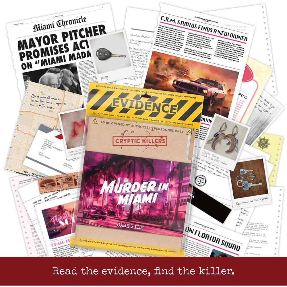 Detektivska igra - Murder in Miami - Cryptic Killers T4.5