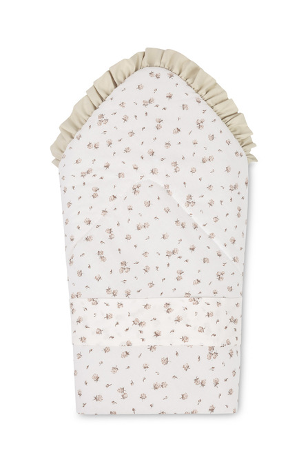 Baby Wrap Cotton Rose Beige 75X75