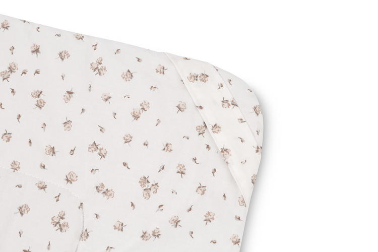 Baby Wrap Cotton Rose Beige 75X75