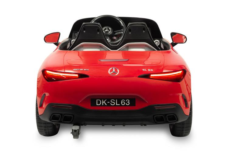 Baterijsko vozilo Mercedes SL63 rdeče