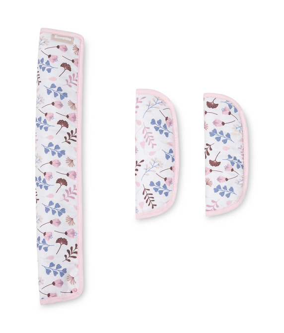 Vložek za voziček Deluxe Velvet Twigs Pink