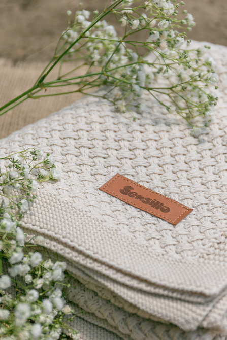 Odeja Grido 80X100 Cool Beige