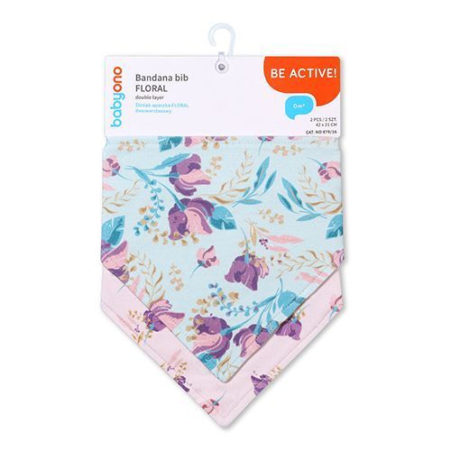 879/16 Bandana Bib Floral