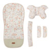 Vložek za voziček Deluxe Velvet Bloom Beige