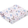 Tiskana posteljnina tkanina Twigs roza 60X120