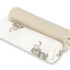 Diaper Crushed Muslin 60X75 2-Pack Teddy Beige